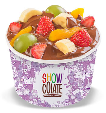 Morango, Banana, Manga, Uva, Chocolate – Grande